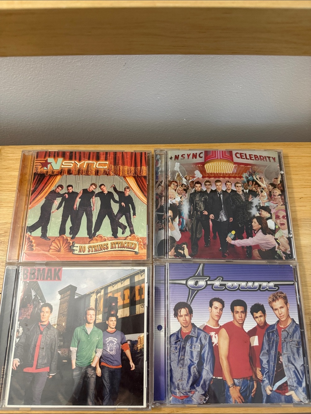 NSYNC, O-Town, & BBMAK CDs